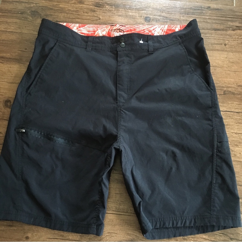 Men's Black Performance Shorts